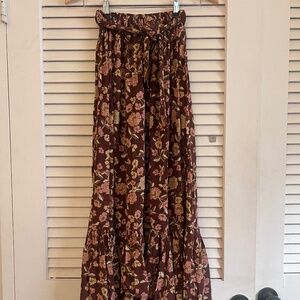 Floral Maxi Skirt